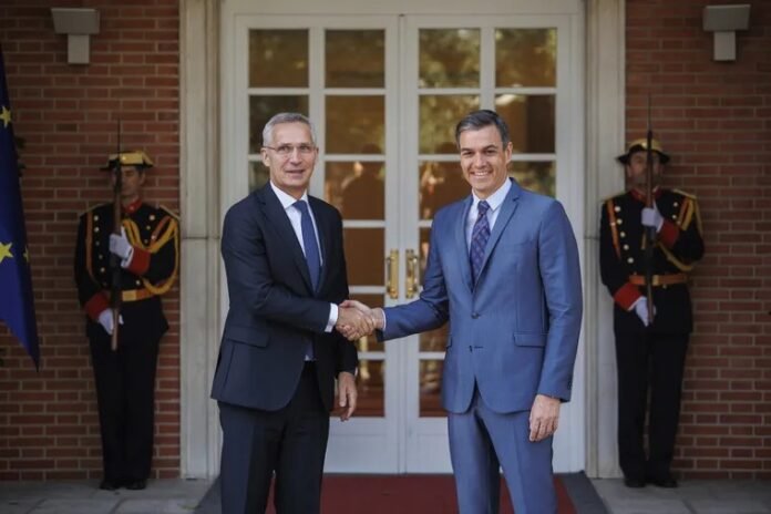 Spain: PM Sanchez meets NATO Secretary-General Stoltenberg
