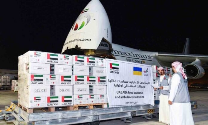 UAE sent 27 tons of food, medical aid to help Ukrainian refugees in Poland
