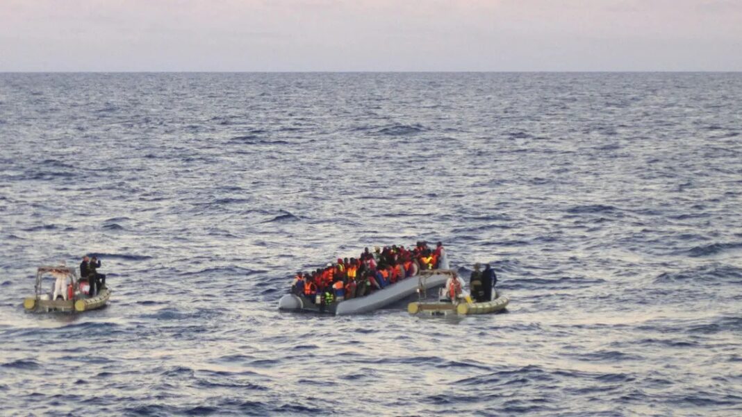 Romanian Coast Guard intercepts fishing vessel containing dozens of migrants