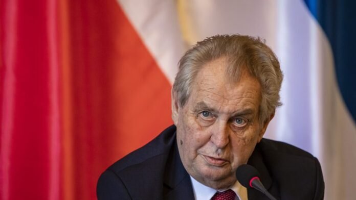 Czech: Prez Zeman apologizes to President of Israel over anti-Israel attitudes