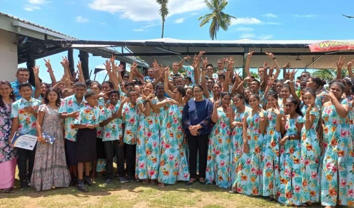 Minister for Education, Heritage and Arts Premila Kumar was the chief guest at Korovuto Primary School's Year 8 Awards and Graduation Ceremony at the Bayview Cove Resort in Nadi on Friday