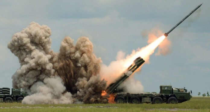 The Tornado-S rocket launcher system, one of Russia's most deadly weaponry, was just deployed in Ukraine, according to the Russian Defense Ministry. The system's destructive force is compared to that of a little nuclear explosion The Tornado-S rocket launcher system, one of Russia's most deadly weaponry, was just deployed in Ukraine, according to the Russian Defense Ministry. The system's destructive force is compared to that of a little nuclear explosion