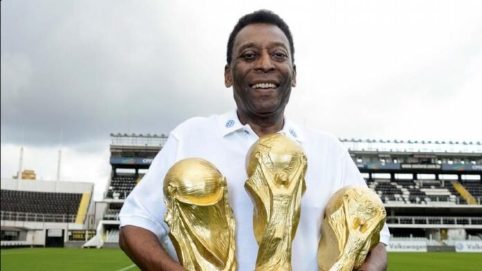 Pele, a three-time World Cup champion and legendary football player, just passed away at a hospital in Sao Paulo. President Emmanuel Macron sends his condolences to his family