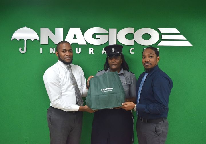 St Kitts and Nevis: NAGICO makes donation to Police Children's Party