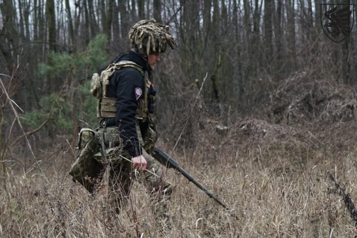 95 separate amphibious assault brigades of the Armed Forces of Ukraine reported that, after Ukrainian troops liberated the territory of Donbas, it was left with a lot of explosives from the Russian occupiers