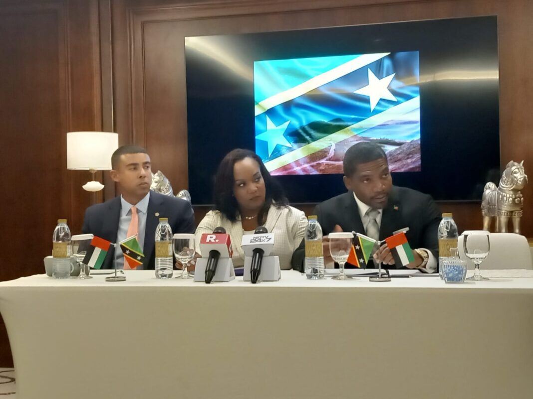 PM Terrance Drew outlines significance of CBI Programme of St Kitts and Nevis during his address in Dubai