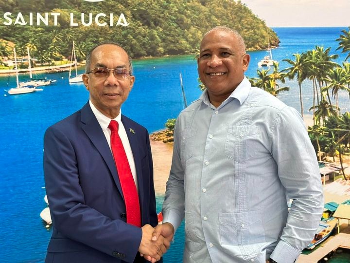 Saint Lucia: Deputy Prime Minister and Minister of Tourism- Ernest Hilaire Yesterday (16-12-22), met with the Deputy Prime Minister and Minister for National Security of Jamaica, Dr Horace Chang.