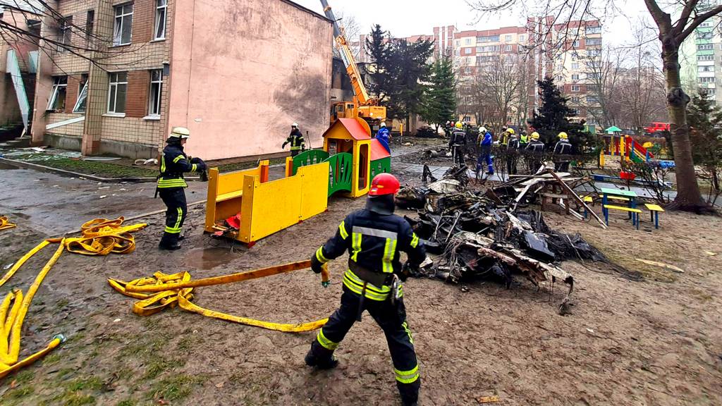 Belgian Prime Minister Alexander de Croo shared his Condolences to the families of Interior Minister Monastyrsky & all other victims who lost their lives in a helicopter crash near Kyiv