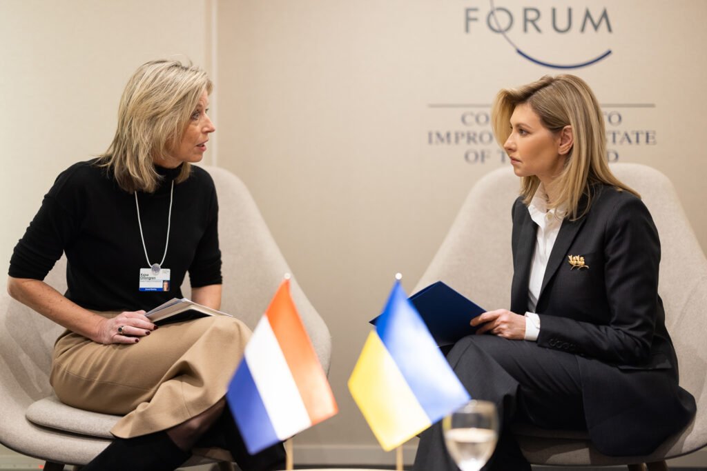 First lady of Ukraine, Olena Zelenska, reported that The Netherlands is one of the top ten countries in terms of military assistance provided to Ukraine. At the same time, the Netherlands defined Ukraine as a focus country for its international cultural policy