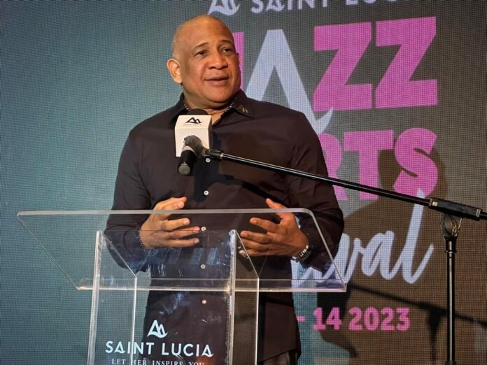 Ernest Hilaire, Deputy Prime Minister of Saint Lucia, reported that Last evening, the administration formally launched the Saint Lucia Jazz & Arts Festival to the media and Saint Lucians Ernest Hilaire, Deputy Prime Minister of Saint Lucia, reported that Last evening, the administration formally launched the Saint Lucia Jazz & Arts Festival to the media and Saint Lucians