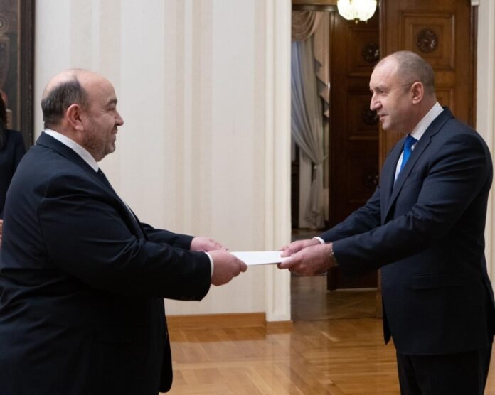 The Ambassador of Greece to Sofia, Alexios - Marios Lyberopoulos, handed over his credentials yesterday, on January 26, to the President of Bulgaria, Rumen Radev