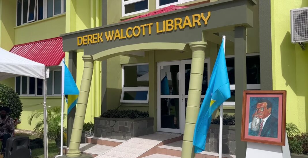 The Derek Walcott Library recently underwent completion and was formally opened at a ceremony hosted by Sir Arthur Lewis Community College