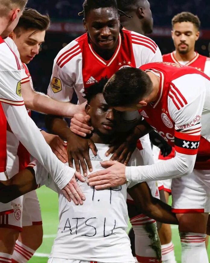 Kudus Mohammed dedicate his goal to a fallen legend Christian Atsu Ghana Black Stars talismanic midfielder Kudus Mohammed was in splendid and excellent form as he lasted the entire duration of the match and also scored for his club AFC Ajax in their 4:0 home win Kudus Mohammed dedicate his goal to a fallen legend Christian Atsu Ghana Black Stars talismanic midfielder Kudus Mohammed was in splendid and excellent form as he lasted the entire duration of the match and also scored for his club AFC Ajax in their 4:0 home win