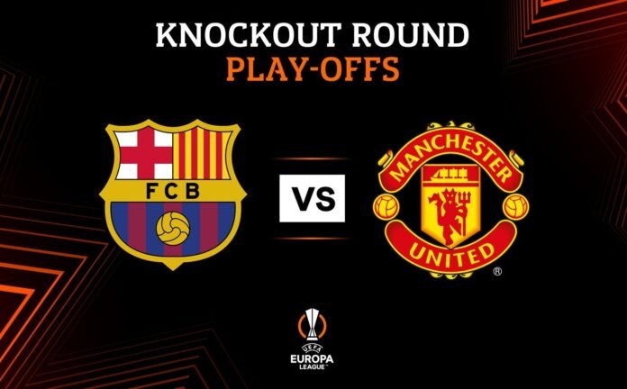 The matchday roster for Manchester United's Europa League match versus Barcelona was unveiled. The two illustrious clubs last faced each other in 2019. Barcelona defeated United 3-0 at Camp Nou after winning 1-0 at Old Trafford in first leg of UCL quarterfinal The matchday roster for Manchester United's Europa League match versus Barcelona was unveiled. The two illustrious clubs last faced each other in 2019. Barcelona defeated United 3-0 at Camp Nou after winning 1-0 at Old Trafford in first leg of UCL quarterfinal