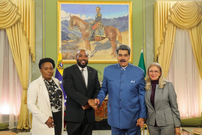 Terrance Drew, Prime Minister of St. Kitts and Nevis, recently sent his best wishes to Dr Norgen Maxwell Wilson, the country's newly appointed non-resident Ambassador to the Bolivarian Republic of Venezuela Terrance Drew, Prime Minister of St. Kitts and Nevis, recently sent his best wishes to Dr Norgen Maxwell Wilson, the country's newly appointed non-resident Ambassador to the Bolivarian Republic of Venezuela