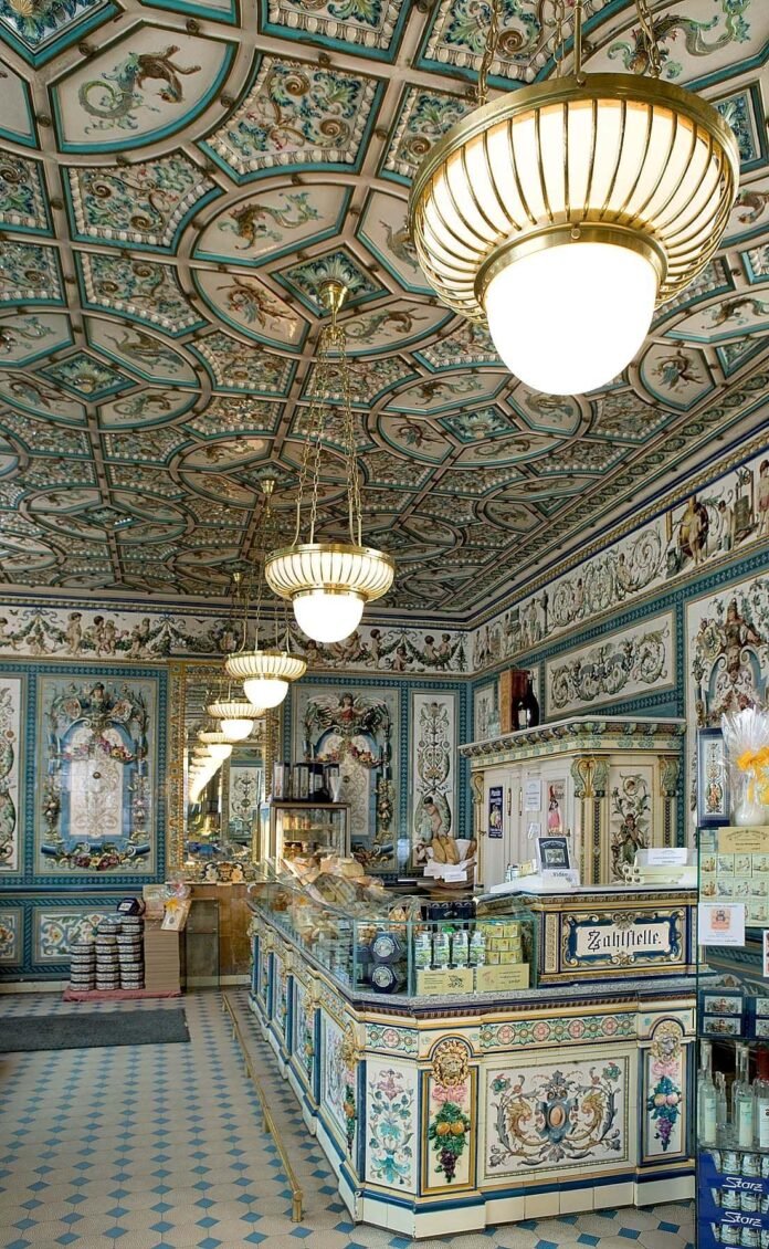 Know here, World's Most Beautiful Milk shop in Dresden, Germany