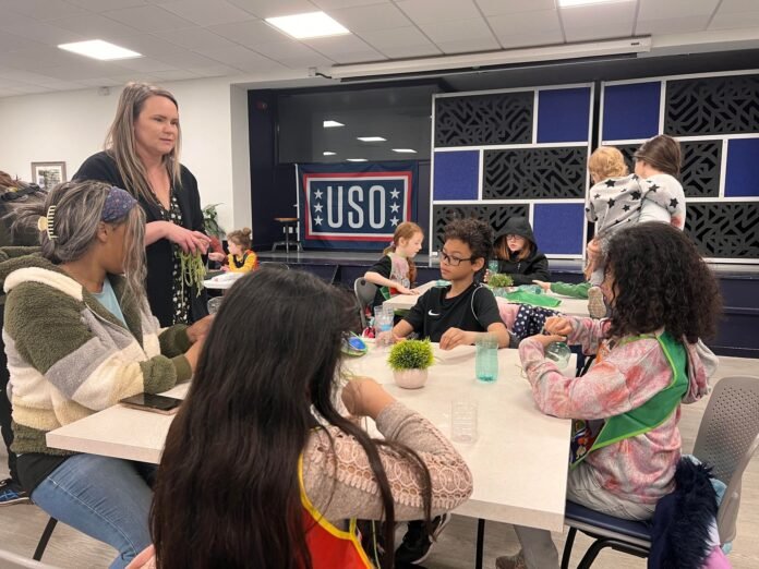 United Service Obligation hosts 'The Gardening with Tots'
