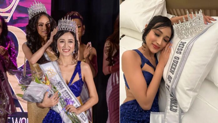 Guwahati: Krishangee Gauree, a native of the Indian state of Assam, was named the winner of the Miss Queen of the World 2023 competition, which was held in New Jersey, America. As a result, Gauree is the first Indian to win the title of Miss Queen of the World Guwahati: Krishangee Gauree, a native of the Indian state of Assam, was named the winner of the Miss Queen of the World 2023 competition, which was held in New Jersey, America. As a result, Gauree is the first Indian to win the title of Miss Queen of the World