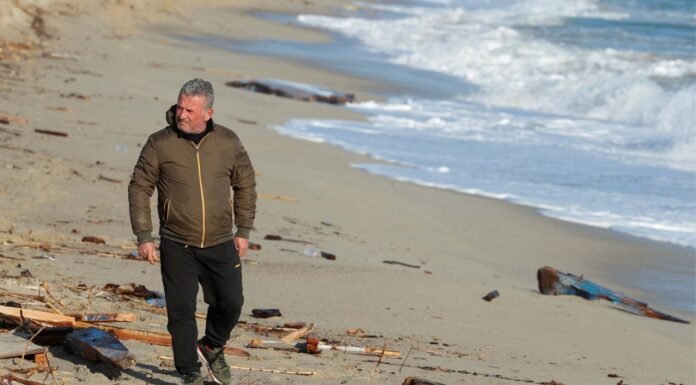 Italian fisherman Vincenzo Luciano was one of the first persons to witness the deadly migrant shipwreck near Crutone, Italy, on Sunday (February 26)