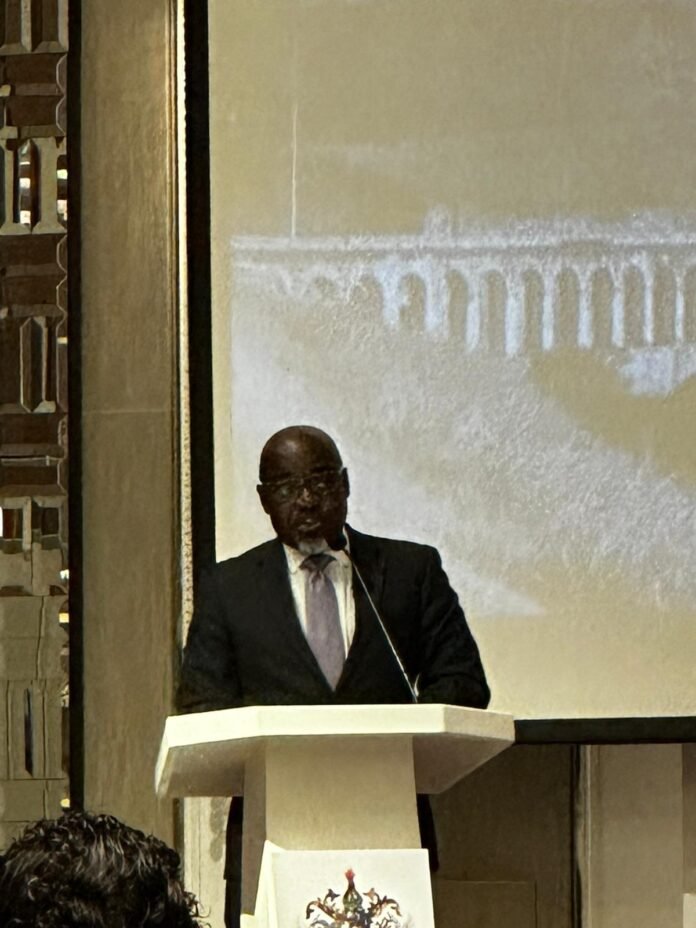 Michael Martin- the Head of the Citizenship by Investment Unit of St Kitts and Nevis pledged to take their CBI Programme to the next level, the level of sustainability during the special luncheon in Dubai on March 6, 2023