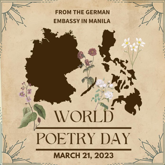 German Embassy in Manila celebrates World Poetry Day 2023 German Embassy in Manila celebrates World Poetry Day 2023
