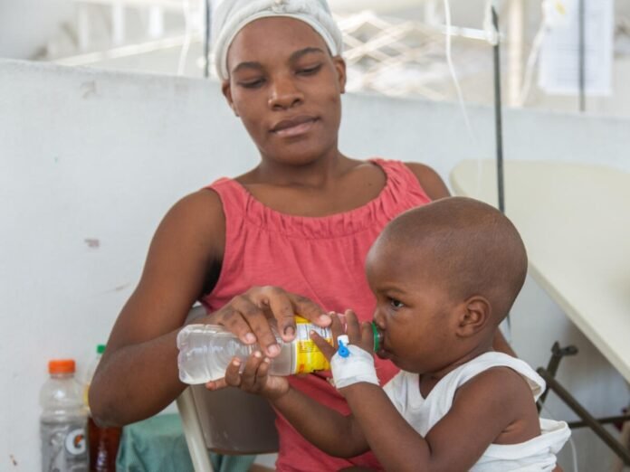 UNICEF Haiti teams efforts to protect children from Malnutrition and Cholera