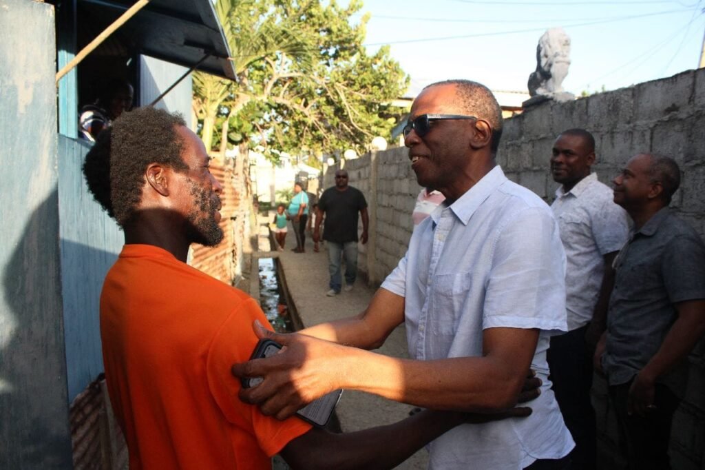 LATEST: PM Philip J. Pierre visits Bruceville to meet local young community