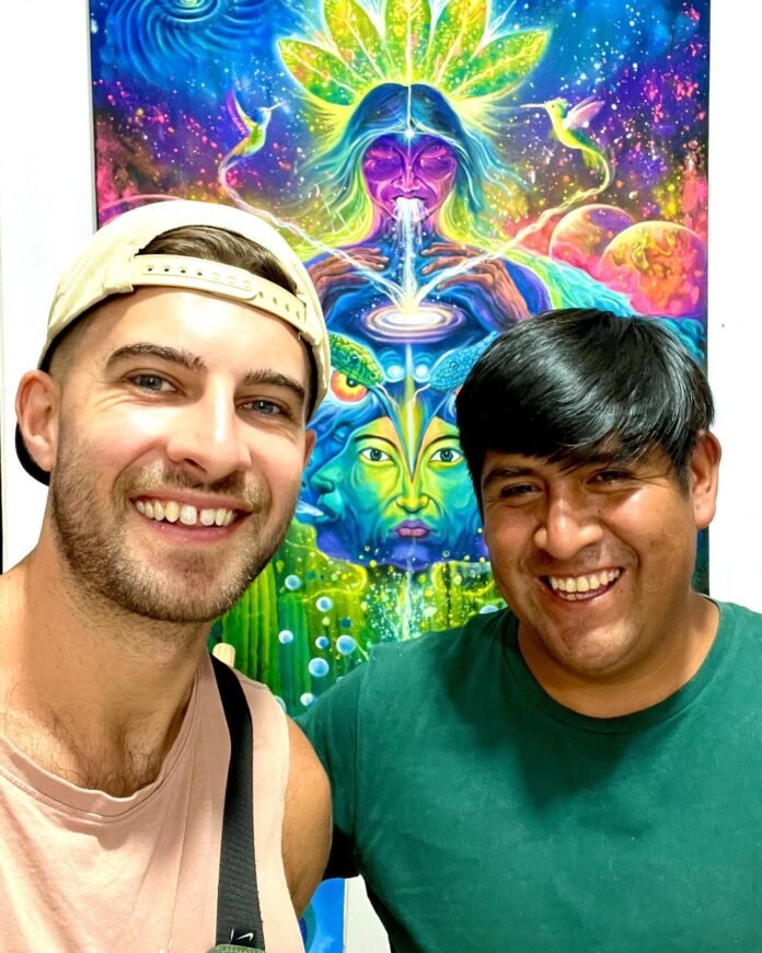 South American-based Artist expresses gratitude on meeting with artist Kitnu