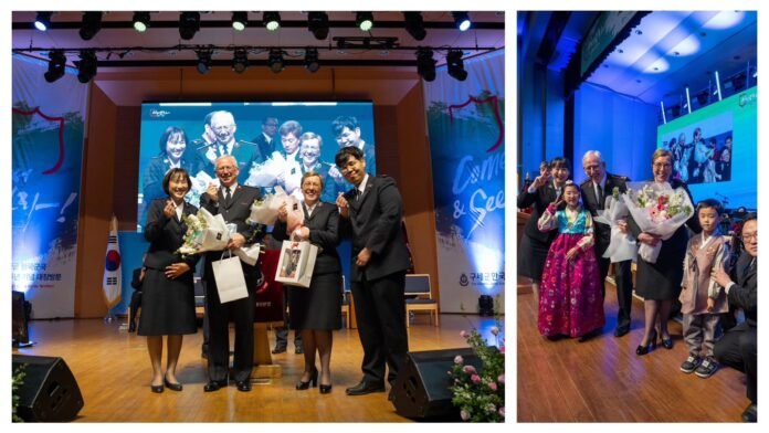 Canada: CEO of Salvation Army Gen. Brain Peddle visits Korea Territory