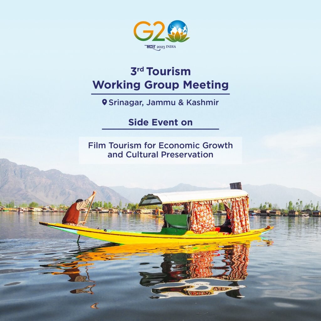 G20 Summit 2023 Organises Film Tourism event during three days of Meetings