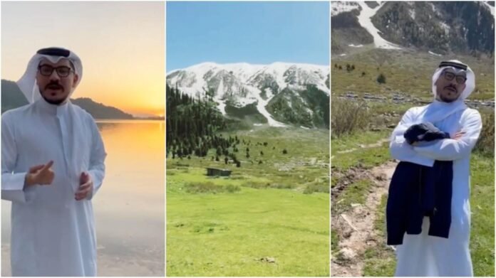 UK-based Arab Journalist Amjad Taha praises Kashmir's beauty, calls it 'Paradise on Earth
