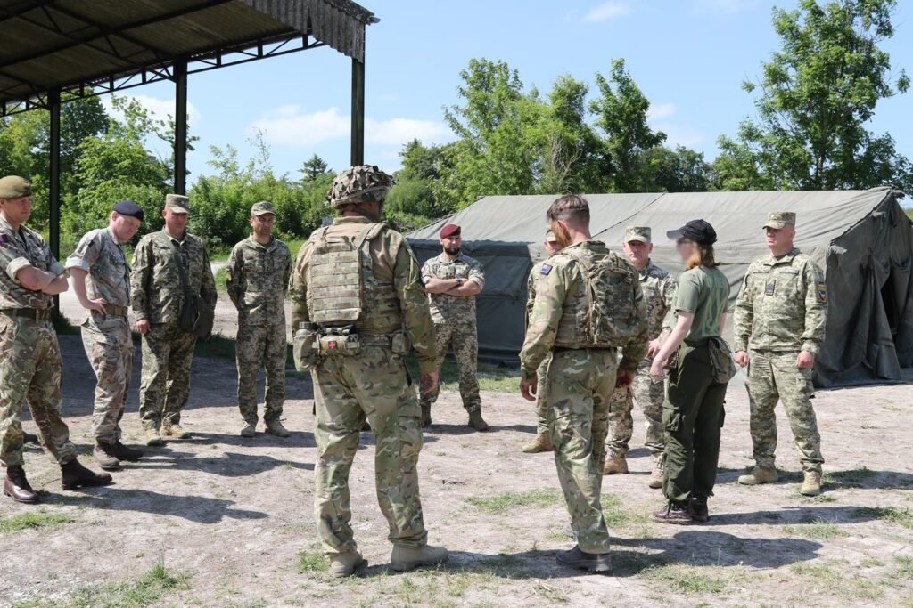Commander of Ukraine Armed Forces, Valerii Zaluzhnyi, honours to attend Training session of General Army Forces
