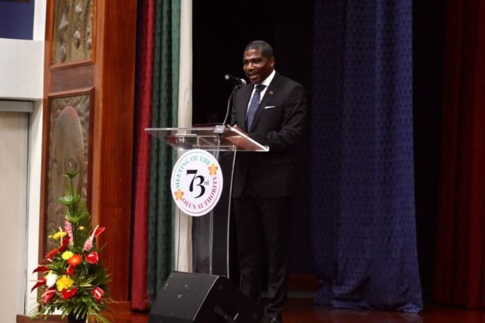 SKN: PM & OECS chairman Dr Terrance Drew addresses health as an essential issue for nation's development