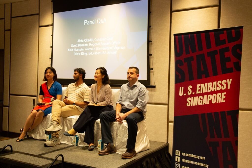 US Embassy Singapore congratulates Students recently admitted to USA University