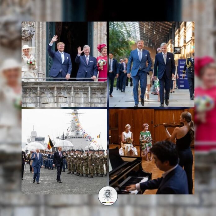Netherlands: King Willem-Alexender and Queen Maxima visits Belgium to promote good relations Netherlands: King Willem-Alexender and Queen Maxima visits Belgium to promote good relations