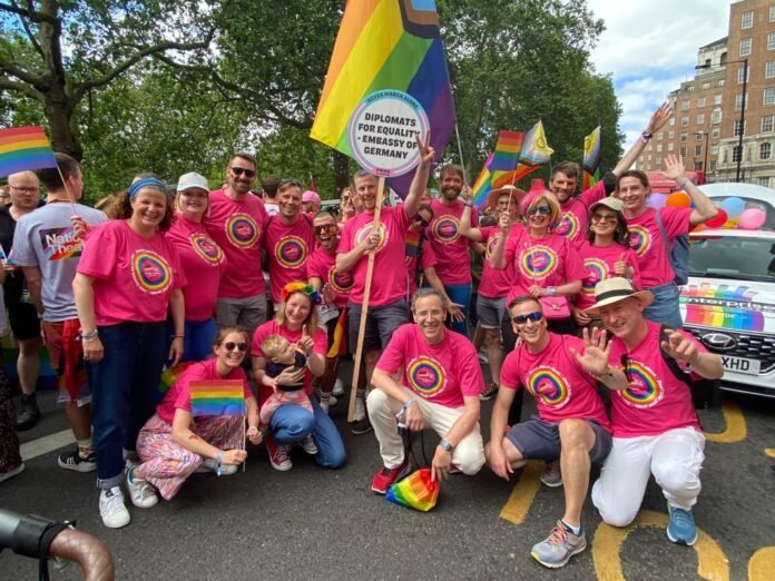 UK: German Embassy London celebrates Pride in Month to support LGBTQ+ Community UK: German Embassy London celebrates Pride in Month to support LGBTQ+ Community