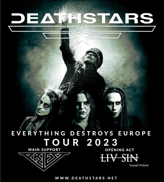 Deathstars Musical band releases schedule of 'Everything Destroys Europe Tour 2023' Deathstars Musical band releases schedule of 'Everything Destroys Europe Tour 2023'