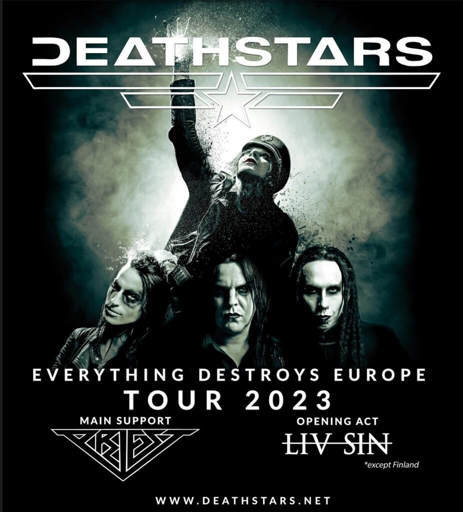 Deathstars Musical band releases schedule of 'Everything Destroys Europe Tour 2023'