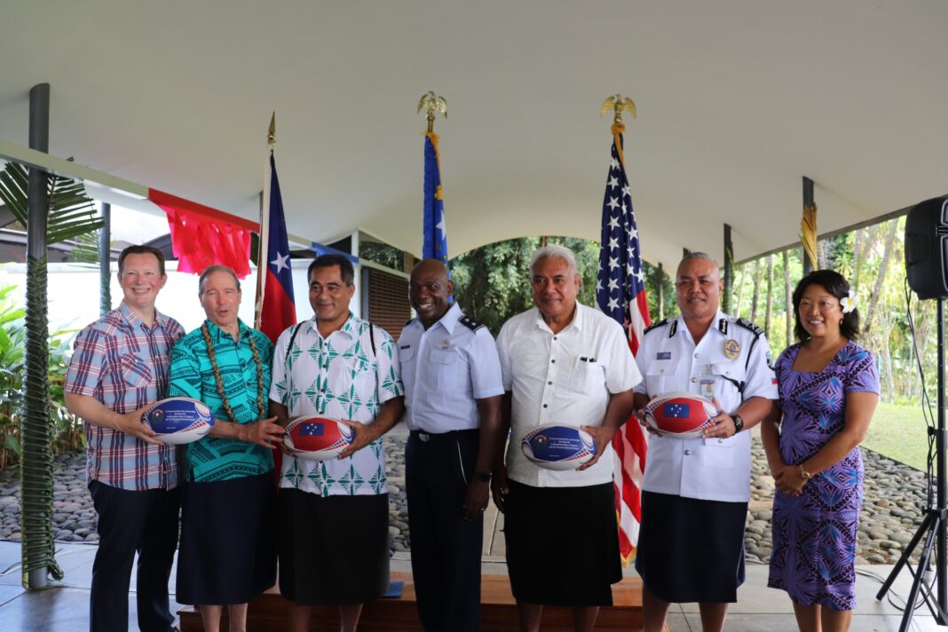SPPCS joins Ministry of Natural Resources and Environment at American Embassy in Vailima