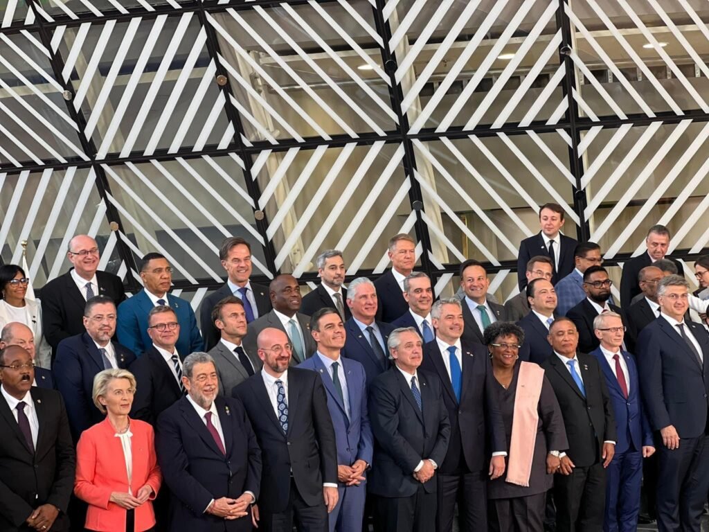 Dominica: PM Roosevelt Skerrit attends EU CELAC Summit in Brussels with delegations