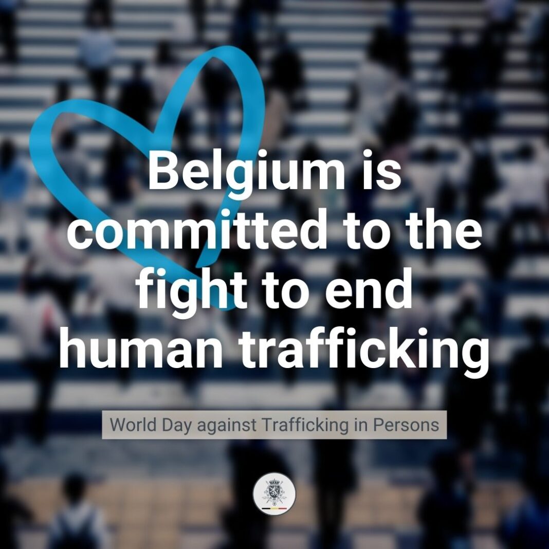 Belgium celebrates UNODC'S Blue Heart Campaign 2023, addresses Human Trafficking issues