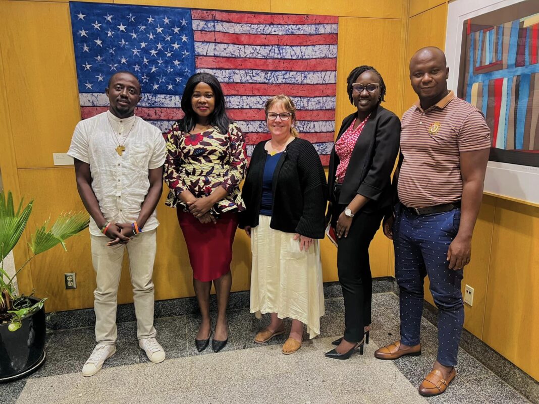 Sierra Leone 2023 students left for US to pursue higher's education