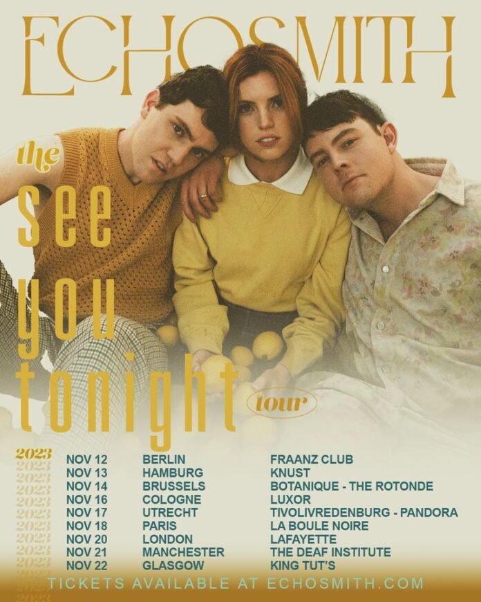 American-based Musical Pop Singer Echosmith coming Europe after 8 years this November