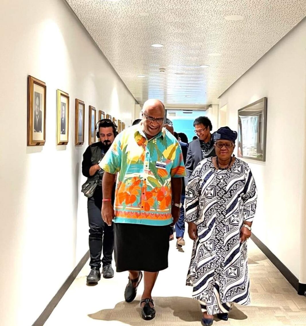 Fiji: Deputy PM Engages in productive Bilateral discussions with WTO Director General