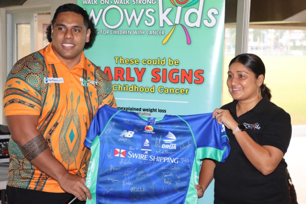 Fiji: Minister for Women, Child and Social Protection Lynda Tabuya launches Childhood Cancer Awareness Month