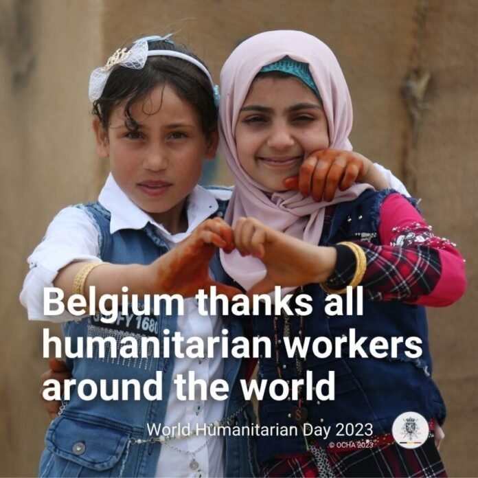 Belgium Celebrates World Humanitarian Day 2023, paid tribute to humanitarians worldwide
