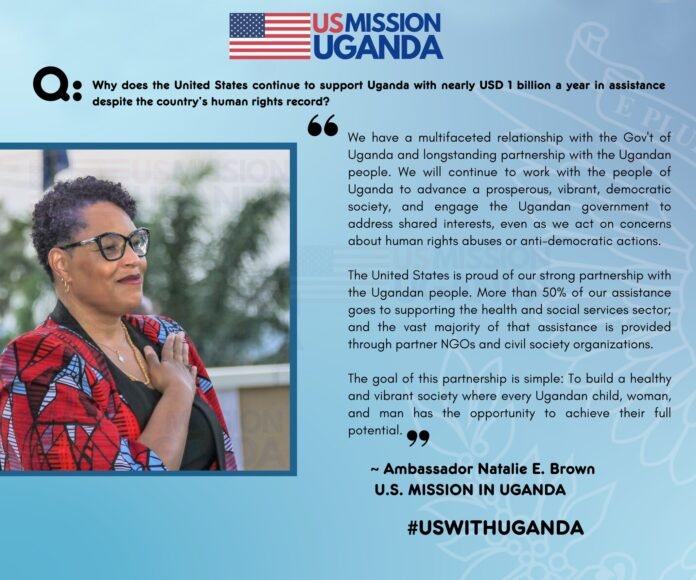 US Ambassador Natalie E Brown addresses ongoing issues in Uganda US Ambassador Natalie E Brown addresses ongoing issues in Uganda