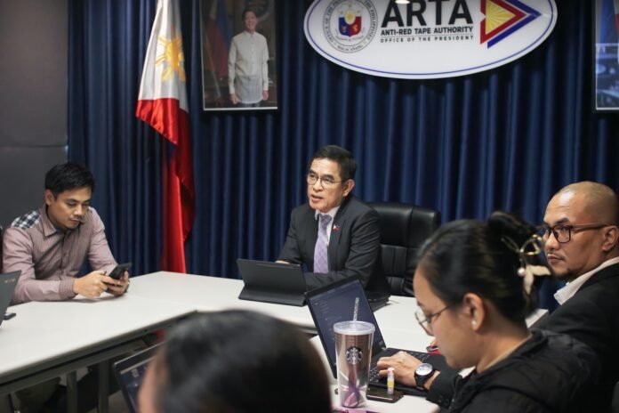 Philippines: ARTA head Ernesto V. Perez holds consultation meeting with regulating government agencies in PSL Philippines: ARTA head Ernesto V. Perez holds consultation meeting with regulating government agencies in PSL