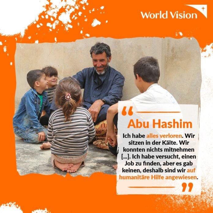 World Vision Deutschland helps refugees affected by Syria Earthquake World Vision Deutschland helps refugees affected by Syria Earthquake