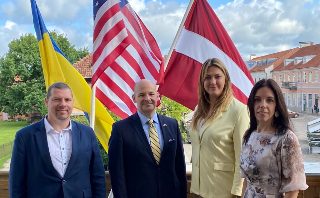 US Embassy Riga, Latvia, visits Kuldiga with Ambassador Christopher Robinson